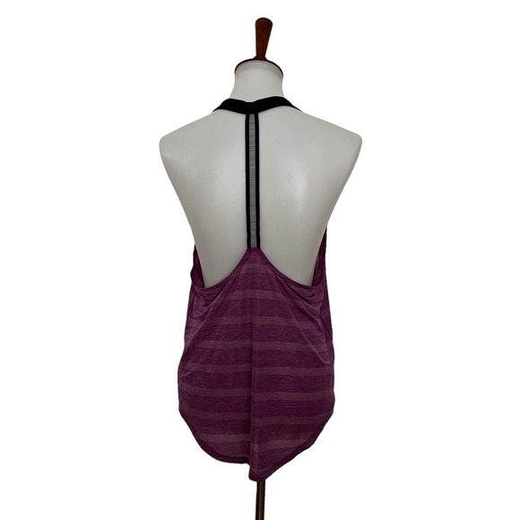 Nike Elastika Racerback Dri-fit Tank Top Purple Gray 2 Pack M Medium - Picture 8 of 12